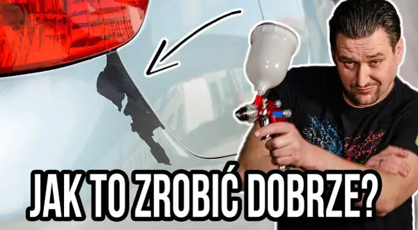 Czym pomalować zderzak plastikowy, aby uniknąć łuszczenia farby?