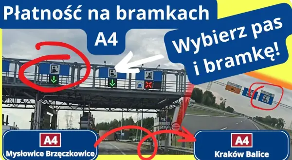 Ile się płaci na autostradzie A4? Sprawdź aktualne stawki i metody płatności