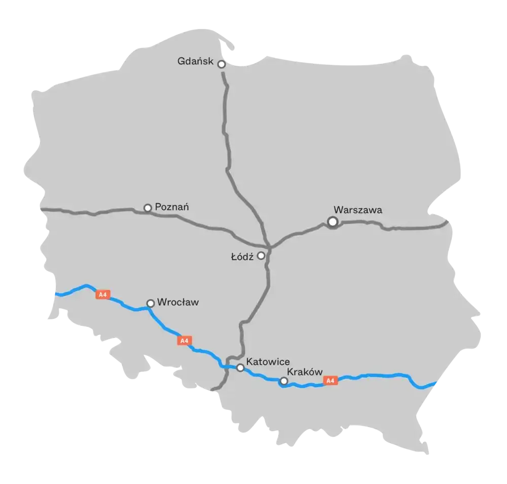 Zdjęcie Czy autostrada z Wrocławia do Katowic jest płatna? Oto co musisz wiedzieć
